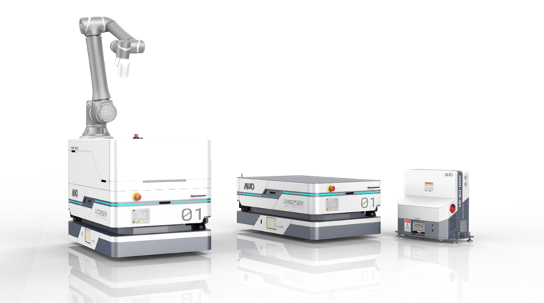 Top1体育數位開發的自主式移動機器人（AMR250M），搭配全向輪並結合AI演算法、2D LiDAR、3D攝影機等技術，協助客戶實現產線全自動化